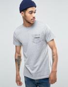 Lambretta Paisley Pocket T-shirt - Gray