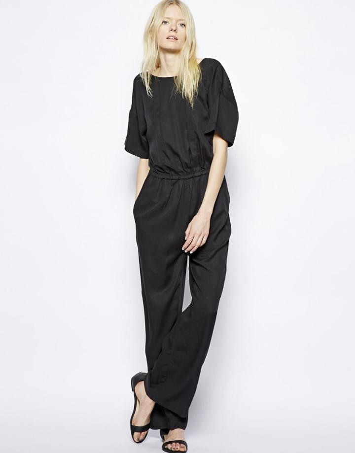 Wood Wood Brigitte Silk Jumpsuit