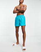 Nike Swimming Essential 5-inch Volley Shorts In Turquoise-green