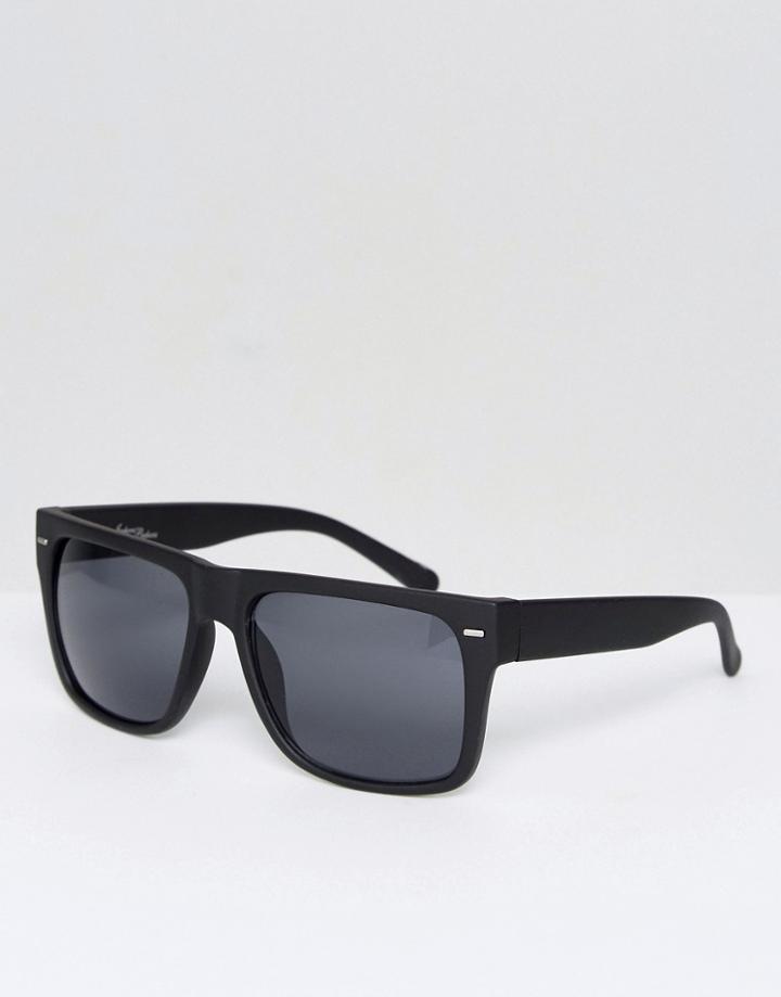 Jeeper Peepers Square Sunglasses In Black - Black