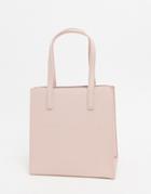 Ted Baker Seacon Crosshatch Small Icon Bag In Pink