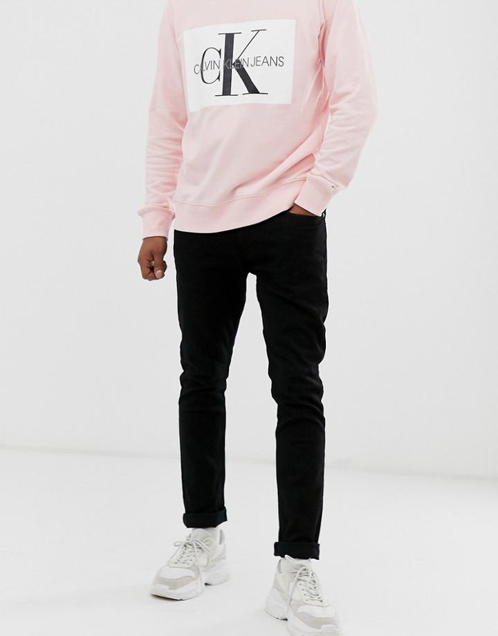 Calvin Klein Jeans Skinny Jeans In Black