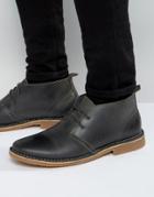 Jack & Jones Gobi Warm Lining Desert Boots - Black