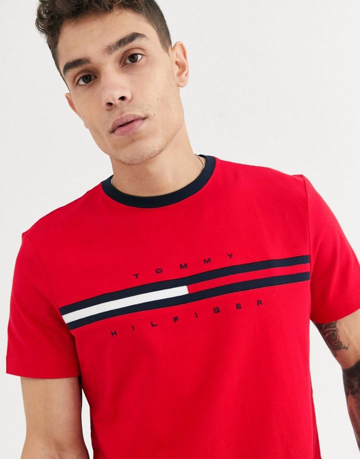 Tommy Hilfiger Tino T-shirt In Red