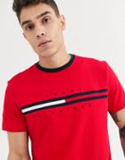 Tommy Hilfiger Tino T-shirt In Red