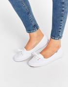 Keds Teacup Eyelet White Lace Sneakers - White