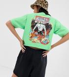 Collusion T-shirt With Back Print - Pink