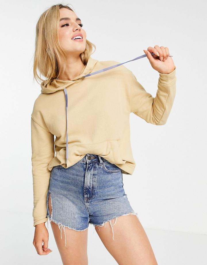 Madewell Hoodie In Beige - Part Of A Set-neutral