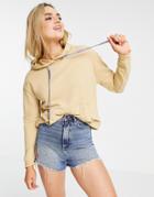 Madewell Hoodie In Beige - Part Of A Set-neutral