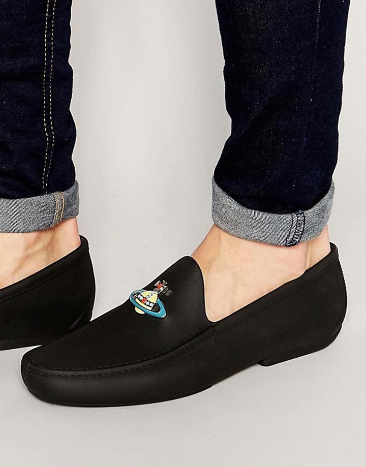 Vivienne Westwood Orb Loafers - Black