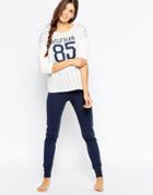 Tommy Hilfiger Penne Pyjama Set - Navy Blazer