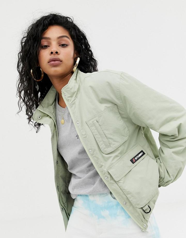Stussy Tech Jacket With Patch Pockets