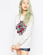 A Question Of Roses Sweatshirt - Gray