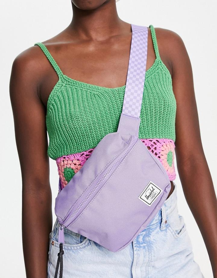 Herschel Supply Co Fifteen Crossbody Fanny Pack In Lilac-purple