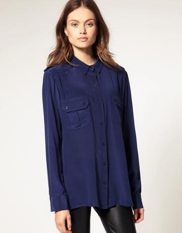 Kookai Oversized Shirt - Blue