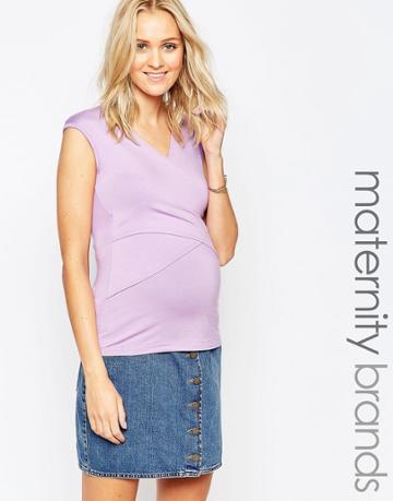 Ripe Maternity Embrace Nursing Tank Top - Purple