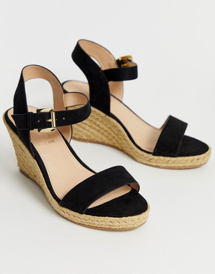 Office Marbs Wedge Sandals-black