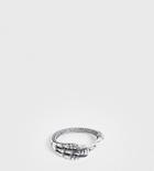 Reclaimed Vintage Inspired Sterling Silver Claw Detail Ring Exclusive To Asos