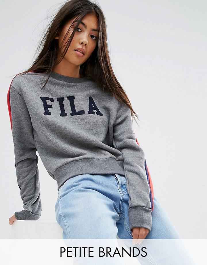 Fila Petite Tracksuit Top With Logo And Contrast Detail - Multi