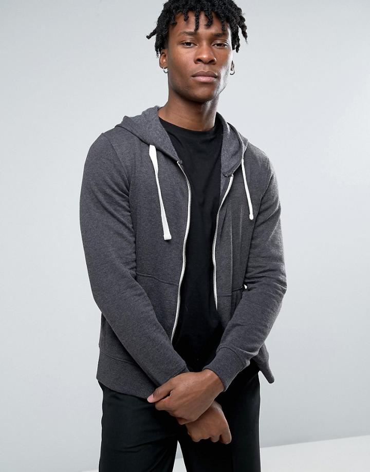 Produkt Zip Through Hoodie - Gray