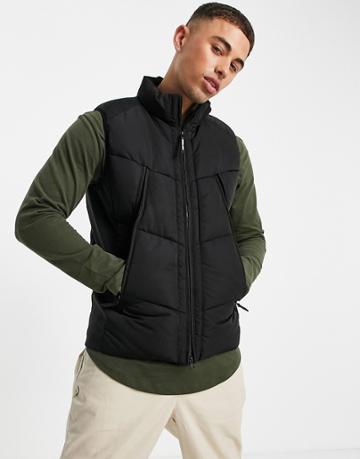 Marshall Artist Kyoto Padded Vest In Black