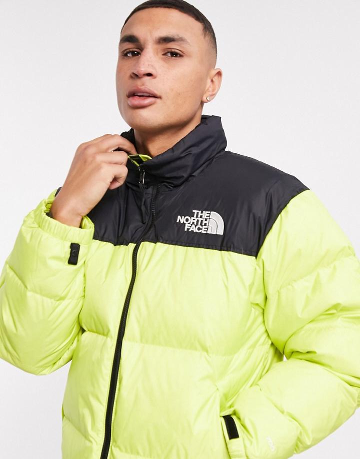 The North Face 1996 Retro Nuptse Jacket In Yellow