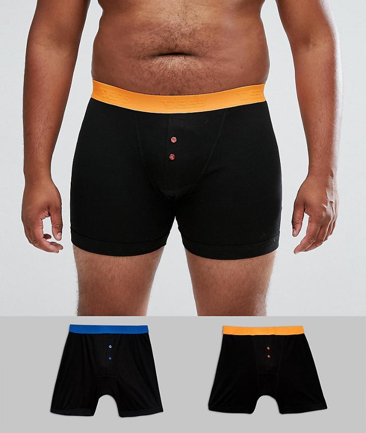 Duke Plus 2 Pack Pants Colored Waistband - Multi
