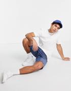 River Island Slim T-shirt In White
