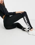 Ellesse Logo Leggings In Black