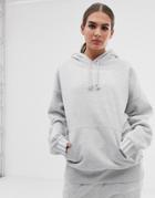 Adidas Originals Coeeze Hoodie In Gray Heather - Gray