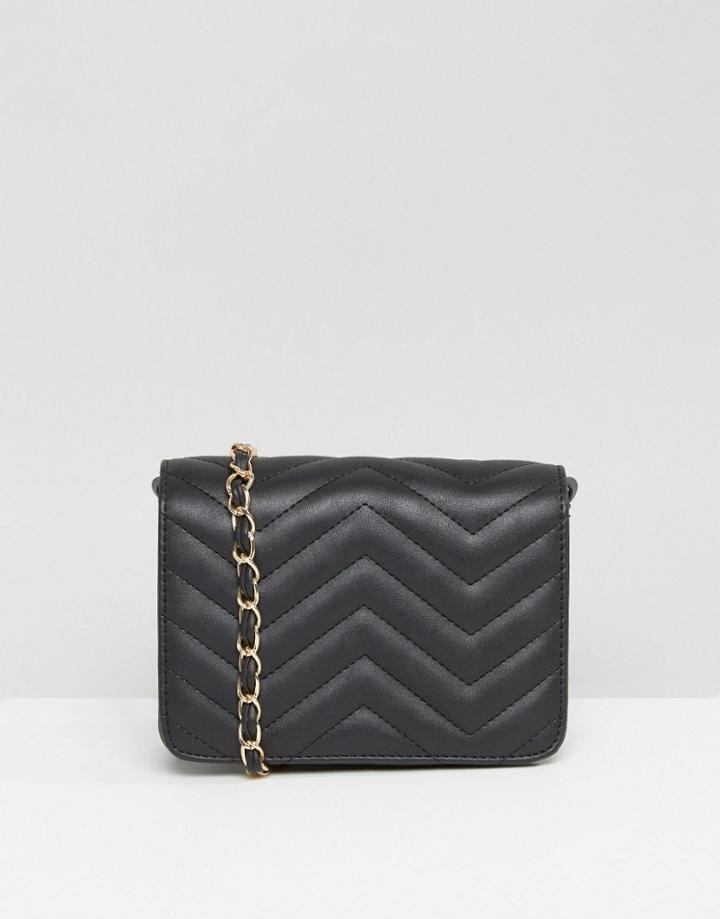 Yoki Chain Strap Bag - Black