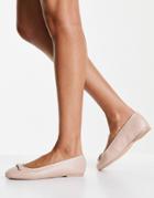 Ted Baker Sualo Ballet Pump Shoe In Blush-pink