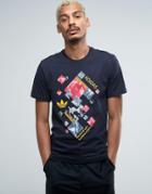 Adidas Originals Run Collage T-shirt - Navy