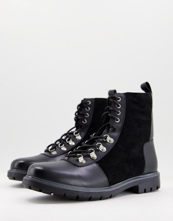 Bolongaro Trevor Everett Leather Boots-black