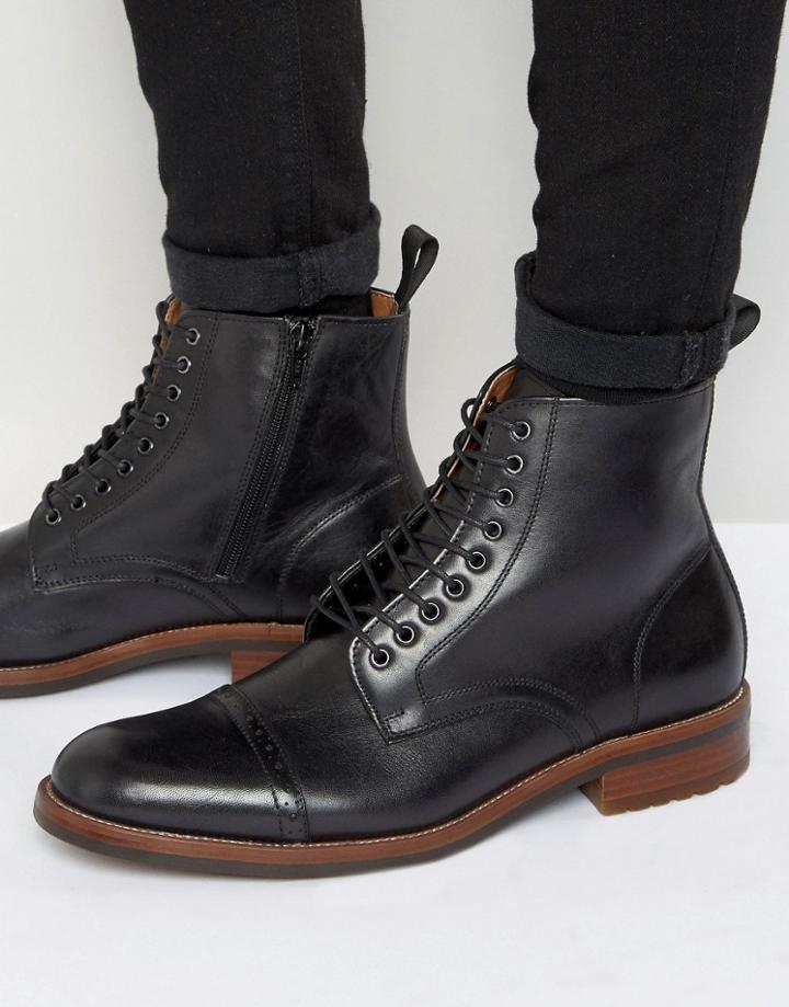Aldo Beoduca Laceup Warm Boots - Black