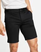 Only & Sons Smart Jersey Shorts In Black