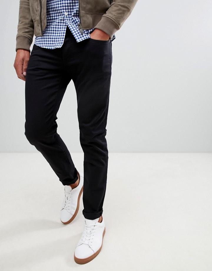 G-star 3301 Slim Fit Jeans In Rinsed - Blue