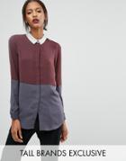 Y.a.s Tall Camis Color Block Two In One Shirt - Multi