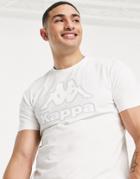 Kappa Large Logo T-shirt In White