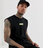 Puma Sleeveless T-shirt In Black Exclusive At Asos