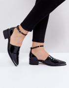 Asos Maple Flat Shoes - Black