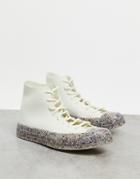 Converse Chuck 70 Hi Renew Knit Sneakers In Egret-neutral
