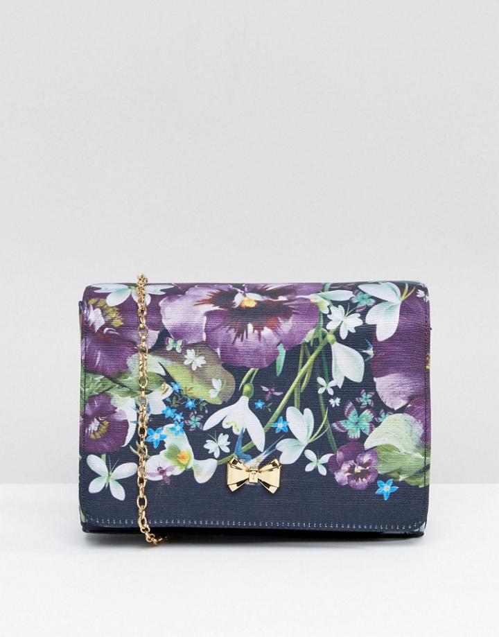 Ted Baker Entangled Enchantment Evening Bag - Blue