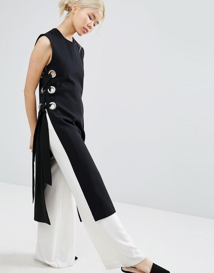 Style Mafia Kaja Tunic Top - Black