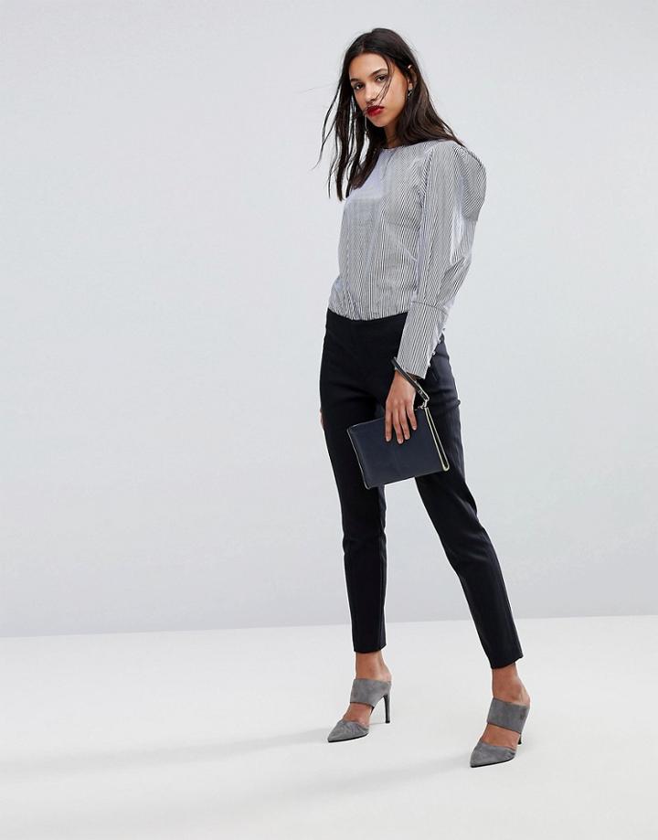 Y.a.s Cigarette Pants - Black