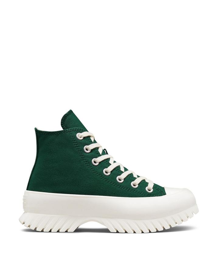 Converse Chuck Taylor All Star Lugged 2.0 Sneakers In Midnight Clover/black-blue