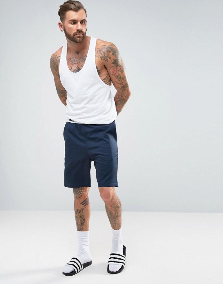 Asos Woven Lounge Short - Navy