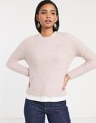 Mango Soft Sweater In Pink