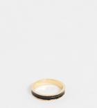 Designb Band Ring In Black & Gold Exclusive To Asos - Gold
