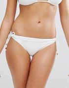 Dorina Loop Side Bikini Bottom - White